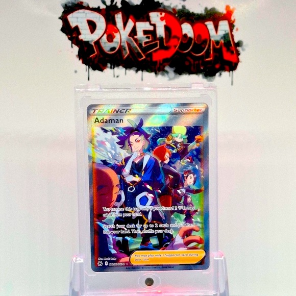 Pokemon | Toys | Pokemon Adaman Gg57gg7 Crown Zenith Galarian Gallery Holo  | Poshmark